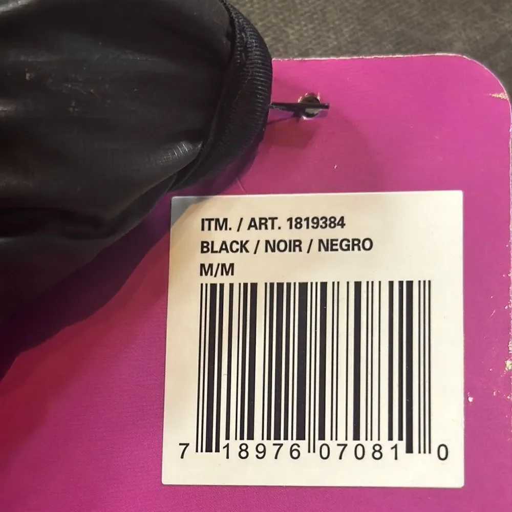 HEAD Women's Black Waterproof Hybrid Touchscreen Compatible Gloves Size M NEW